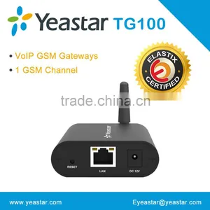 Yeastar TG100 Asterisk VoIP GSM Gateway With 1 GSM Port thumbnail-1