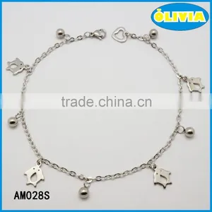 Olivia Jewelry Good Luck Dolphin Animal Charm 18k Gold Chain Anklet For Girls thumbnail-4