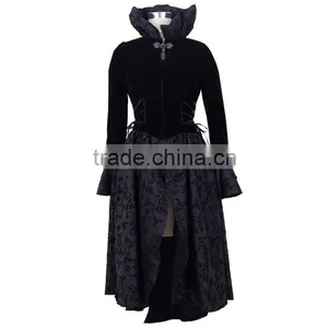 Devil Fashion 2015 Ladies Gothic Coat in Autumn CT005 thumbnail-4