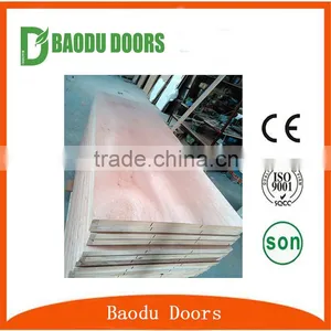 Wood Carving Door Design Laminated Plywood Veneer Wooden Flush Doors thumbnail-1