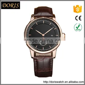 2015 Top Brand Best Fashion Genuine Leather Watches Men Wrist Watch,leather Western Wrist Watches thumbnail-1