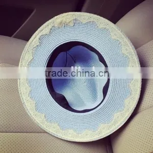 2016 Professional Factory Sale Handmade Straw Hats Boutique Shop New Arrived Women Straw Hat Wholesale thumbnail-4