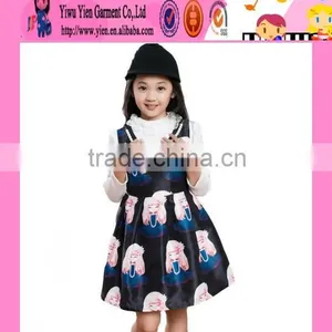 2016 Summer Hot Sale Embroidered Baby Dress Top Quality Europe Style Kids Clothes Girl Dress thumbnail-5