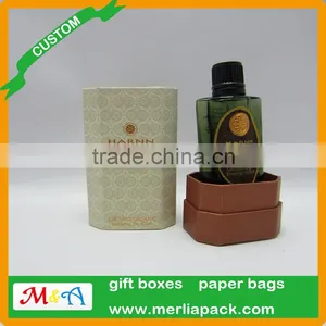 Octangle Essential Oil Paper Boxes Blend Clove Orange Skin Care Treatment Boxes thumbnail-1