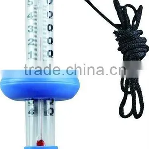 7" Blue Floating Swimming Pool Water Temperature Thermometer With String P1530/7" thumbnail-1