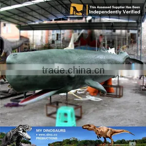 MY Dino-J22 Life Size Fiberglass Whale Statue for Sale thumbnail-3