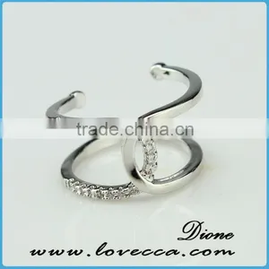 Unique Jewelry Latest Silver Finger Ring Designs Silver Ring thumbnail-1