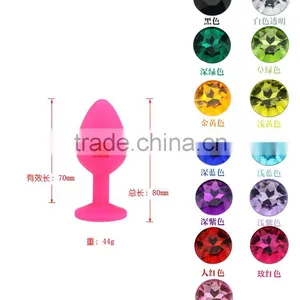 CT Silicone 44g Seamless Butt Plug Plugs Silicon Soft Silicone Anal Toys thumbnail-6