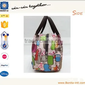 Professional Supplier Small Cute Baby Lovely Diaper Tote Bag With Fancy Deisign thumbnail-3