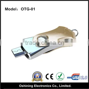 Popular Smart Phone OTG USB Flash Drive,OTG U Disk for Android and Iphone(OTG-01) thumbnail-1
