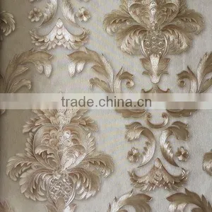 Construction Material Luxury Flower Vinyl Wallpaper thumbnail-5