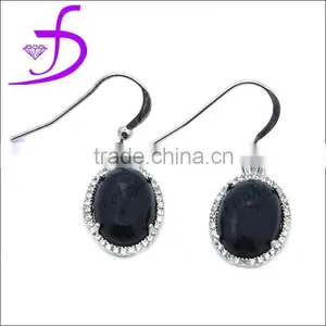 925 Sterling Silver Jewelry Manufacturer Fashion Silver Jewelry Wholesale Earrings thumbnail-1