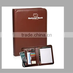 Boshiho Document Holder With Calculator Portfolio Zip pu thumbnail-3