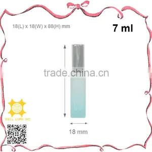 Grass Green 10ml Frosted Glass With Fancy Golden Cap Perfume Pump Spray thumbnail-3