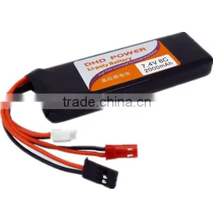 CNDHD 7.4V 8C 2000MAH RC Transmitter TX Lipo Battery Akku Power Special for New FUTABA 8FG 12FG Remote Controller thumbnail-1