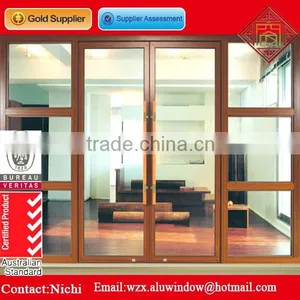 Large Handle Aluminium French Patio Doors thumbnail-1