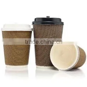 2016 Simple Ripple Wall Paper Coffee Cups thumbnail-1