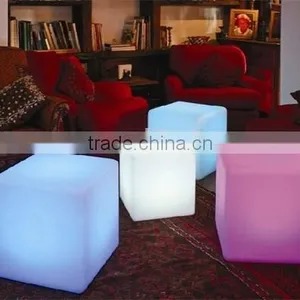 2015 New Invention Color Changing Rechargeable Led Cube,led Cube Light for Bar,cafe,garden,home Decoration thumbnail-1