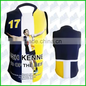 Long Sleeved/sleeveless Sublimation AFL Memorabilia Jumper thumbnail-1