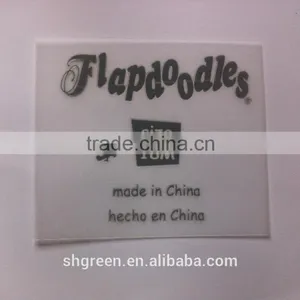 Transparent Film Size Heat Transfer Label Tags for T-shirt thumbnail-5