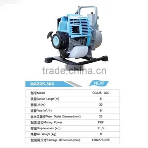 4-Stroke Gasoline Engine Water Pump 1 Inch QGZ25-30C thumbnail-1