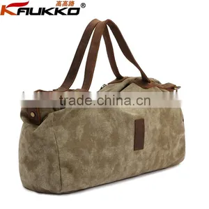 Fashion Ladies Waxed Canvas Tote Bag With Cheap Price thumbnail-2