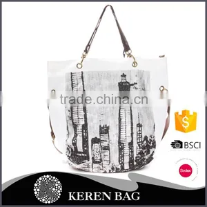 2016 Hot Sale Canvas Handbags Wholesale in China Customization Accepted thumbnail-1