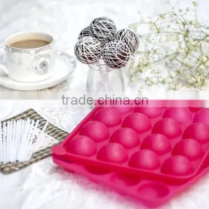 Beautiful and Popular Silicone Cake Pop Maker Lollipop Candy Mold thumbnail-6