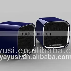 2.0 Portable Mini Computer Speaker With Passive Vibration Membrane at Backside ,hot New Products for 2015,speaker Box thumbnail-3