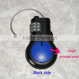 Retractable Cable Lock, Bicycle Lock thumbnail-4
