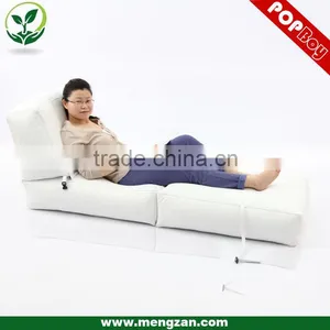 Cozy Sac White Bean Bag Chair thumbnail-4