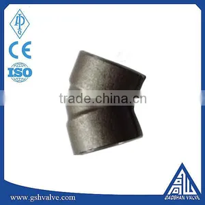 ANSI A105 3000# 45 Degree Socket Weld Elbow thumbnail-2