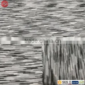 Knitting Polyester Elastane Plain Space Dye Fabric For Tank Top thumbnail-3