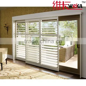 Modern Aluminum Sliding Louvre Door thumbnail-1