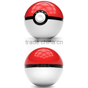 Mobile Pokemons Plus Pokeball 12000 Mah LED Quick Phone Charge Power Bank Figure Charger thumbnail-1