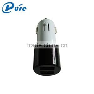 New Arrival Smart Car Charger Battery 2 Port Usb Car Charger 5V/3A Output Dual Usb Car Charger for Ipad/iphone6 thumbnail-3