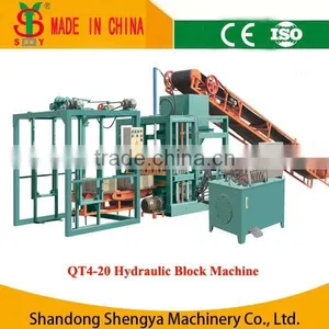 Brick Machine Used QT4-20 Cement Block Machine Hydraform Brick Making Machine in South Africa thumbnail-1