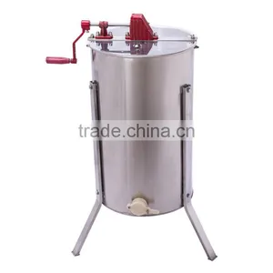 201/304/305 Stainless Steel Manual Honey Extractor Manufacture Factory thumbnail-1