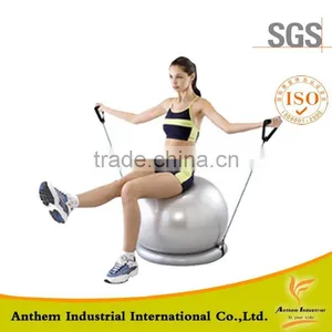 Yoga Ball With Stretch Tube,yoga Ball With Handle,exercise Ball With Handle thumbnail-3
