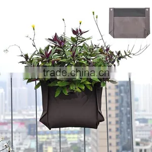 Supply Indoor Wall Hanging Planter Plants on Wall Felt Fabric Planter thumbnail-1