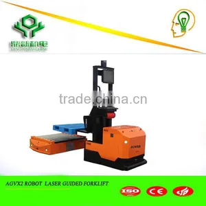 High Quality LASER Guided AGV Forklift thumbnail-1