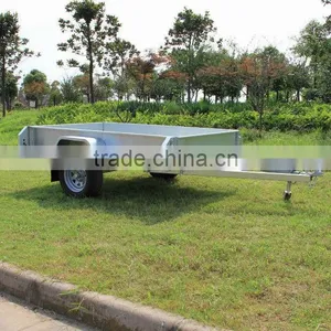 8x5ft Hot Dipped Galvanized Australian Chequer Plate Trailer,full Welding Trailer,tipping Trailer thumbnail-1