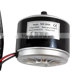Electrical Electric Bike Scooter 24V 250W Motor Engine Unite Motor Brush Motor MY1016 thumbnail-3