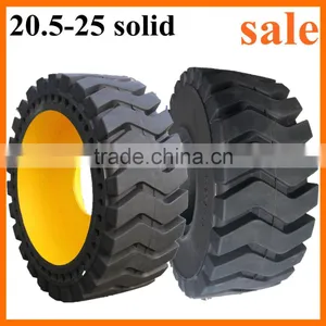 23.5-25 26.5-25 29.5-25 20.5r25 Wheel Loader Tires 20.5-25 Solid thumbnail-1