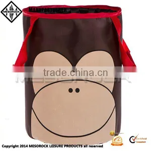 Creative Design Multifunctional Portable Auto Hanging Bag Folding Cartoon Car Trash Bin thumbnail-3