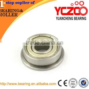 YCZCO High Speed and Low Noise Miniature Mini 608zz Flange Bearing thumbnail-3