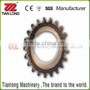 C45 Steel F4TZ6306B S819 Timing Crank Sprocket/Kettenrad/Pinon/Pignon/Roda Dentada Wheel With 9.525mm Pitch 21 Teeth thumbnail-1
