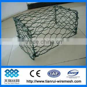Galvanized+PVC Coated Gabions/gabion Box/gabion Mesh/mattress thumbnail-1