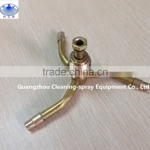 1/2" Rotating Copper Lawn Sprinkler thumbnail-1