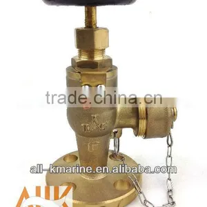 Marine Bronze Hose Valve/Angle Type thumbnail-1